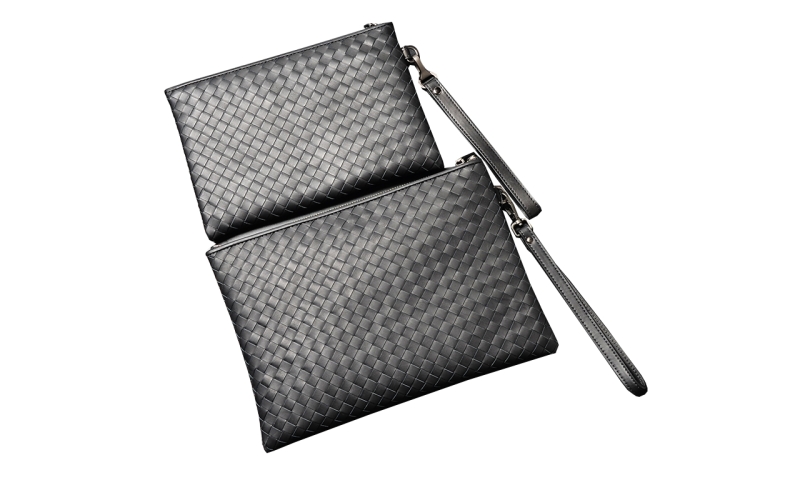 Clutch Purse Cowhide Leather Men