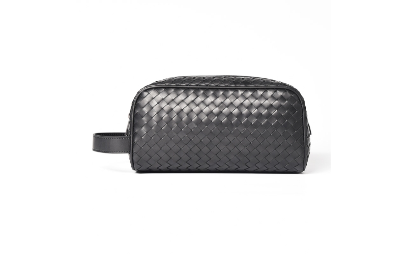 Clutch Male Men Bag, Handbags Cosmetics Clutches, Fashion Luxury Brand, Goods Natural Leather, Genuine Woven Calfskin, 2020 New