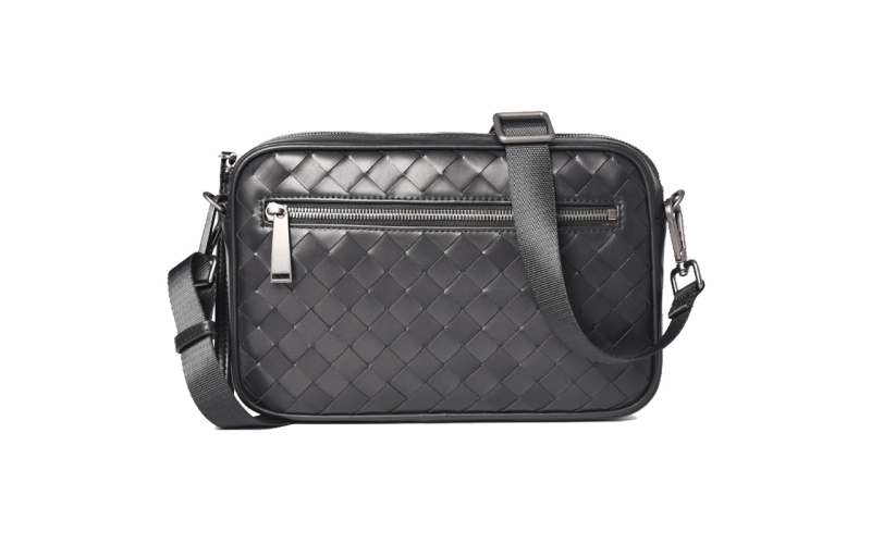 Men's Bag Clutch Bags Shoulder Male Cross Body Messenger Woven Small size Bag Luxury Designer Leather 2020 New Fashion Brand